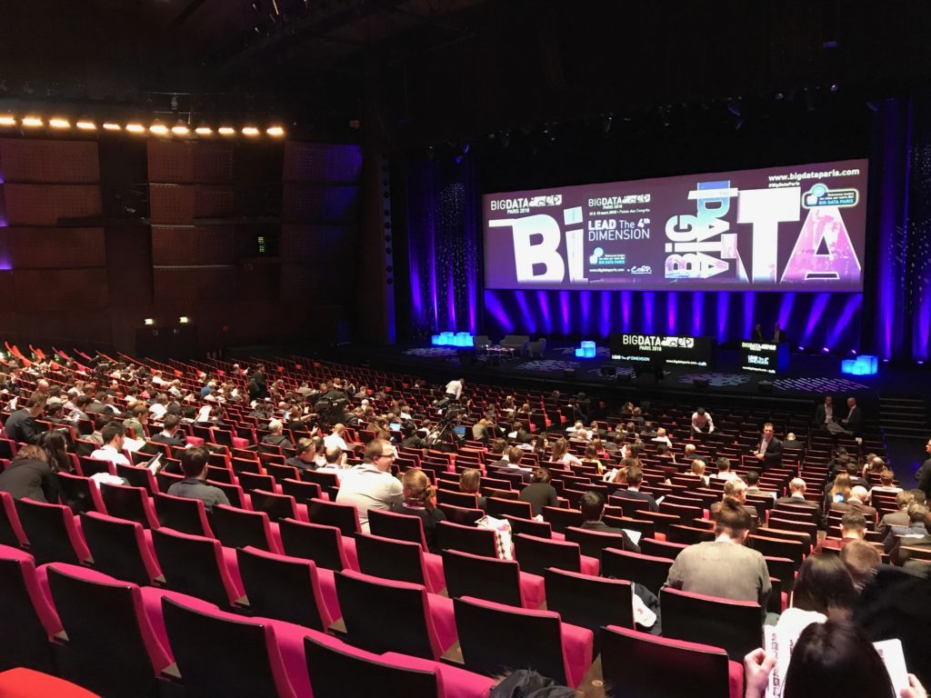 Conférence au salon Big Data Paris